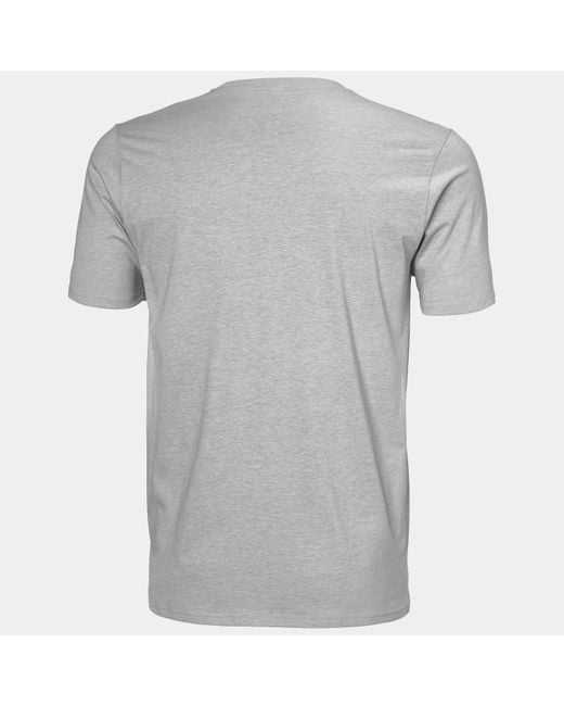 Helly Hansen Gray Hh Tech Logo T-Shirt for men
