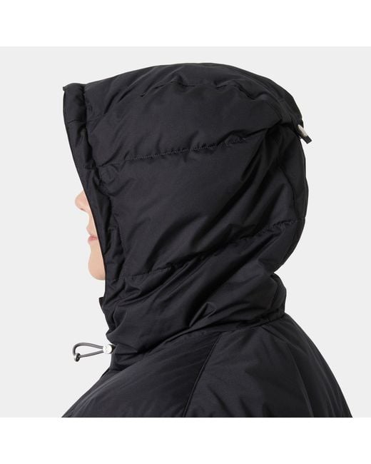Helly Hansen Black Aden Down Parka Coat
