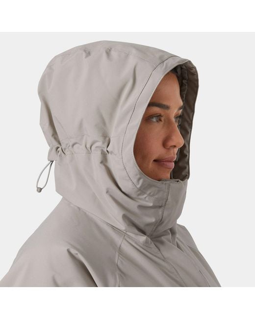 Helly Hansen Gray Lily Insulated Raincoat