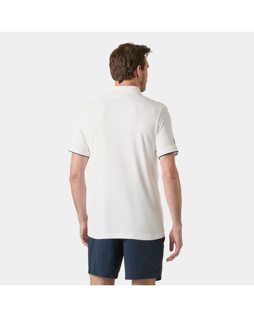 Helly Hansen White Ocean Polo 2.0 for men