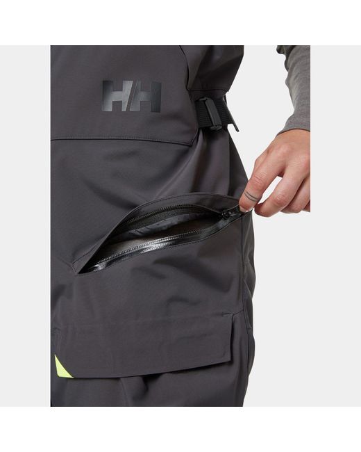Helly Hansen Gray Skagen Offshore Sailing Bib