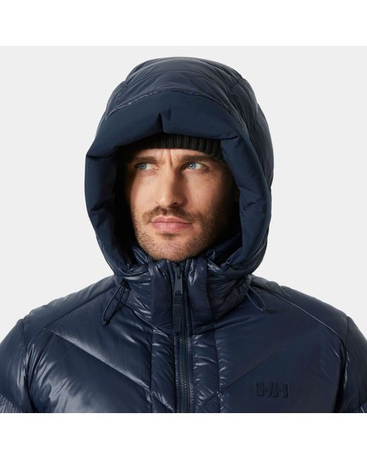 Helly Hansen Blue Village Down Jacket for men