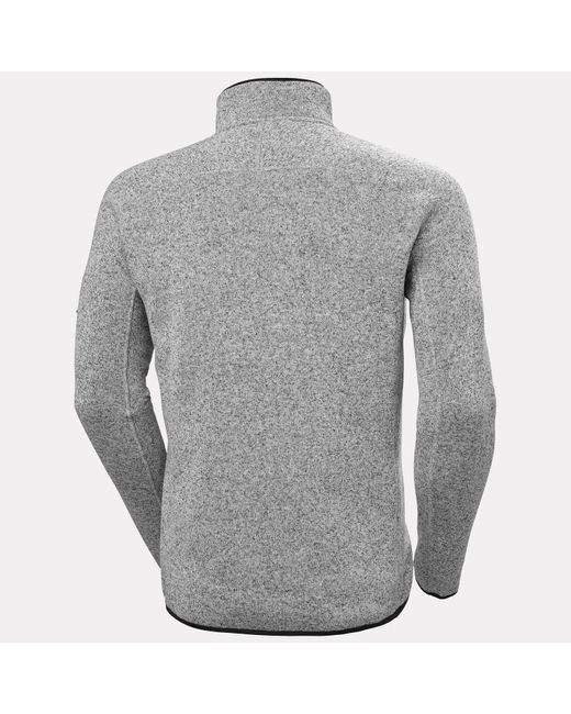 Helly Hansen Gray Varde Fleece Jacket 2.0 for men