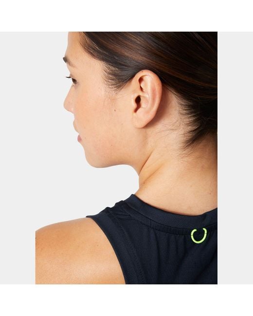 Helly Hansen Blue Ocean Cropped Tank Top