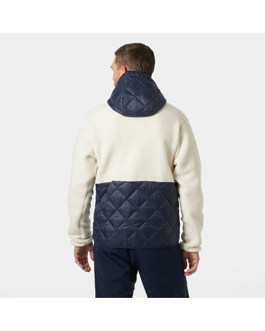 Helly Hansen Blue Stowe Hooded Hybrid Jacket for men