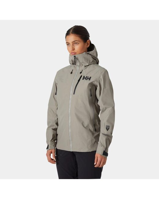Helly Hansen Gray Odin 9 Worlds 3.0 Shell Jacket