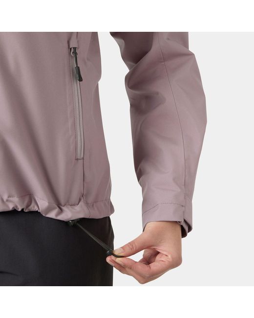 Helly Hansen Purple Crew Hooded Jacket 2.0