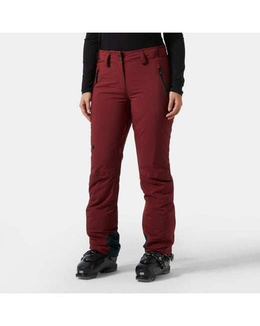 Helly Hansen Red Legendary Insulated Ski Pants for men