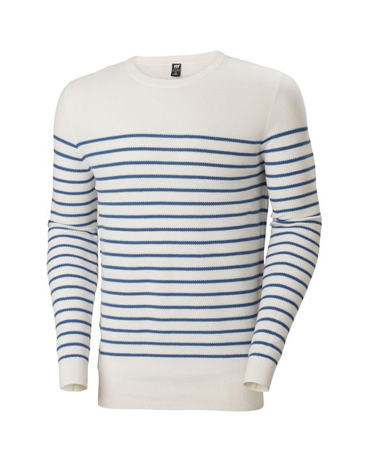 Helly Hansen Skagen Marine Style Cotton-knit Sweater in Gray for Men | Lyst