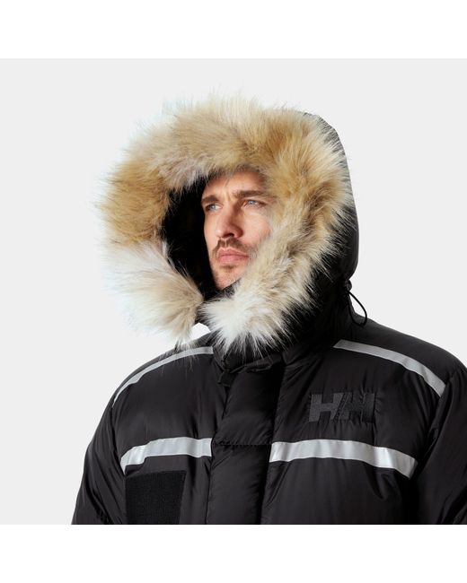 Helly Hansen Black Arctic Patrol Down Parka