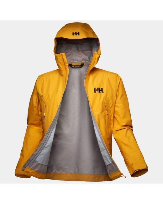 Helly Hansen Orange Verglas Infinity Shell Jacket 2.0 for men