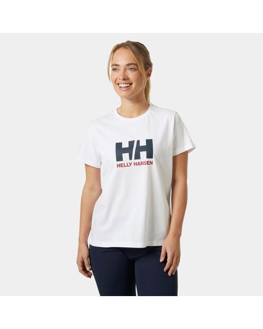 Helly Hansen White Hh Logo T-Shirt 2.0