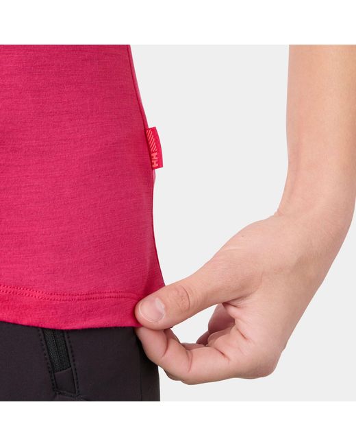 Helly Hansen Pink Hh Durawool T-Shirt