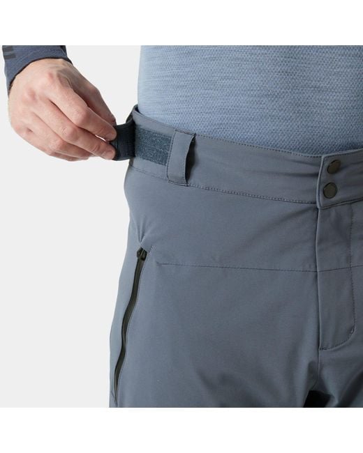 Helly Hansen Blue Alpha Lifaloft Lightweight Mountain Ski Trousers