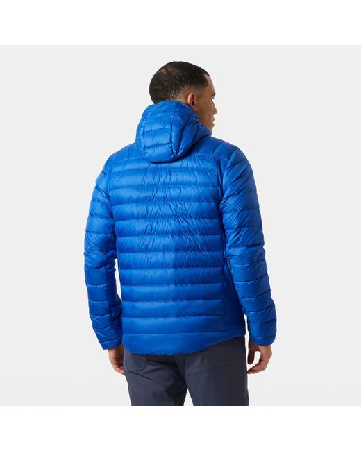 Helly Hansen Blue Verglas Down Hybrid Hood 2.0 for men