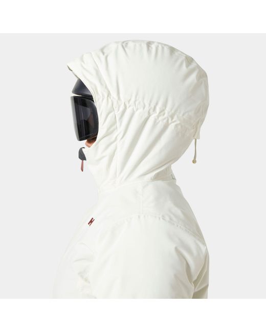Helly Hansen White Panorama Insulated Jacket