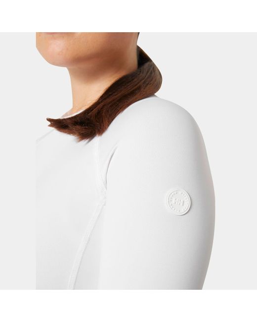Helly Hansen White Waterwear Rashguard