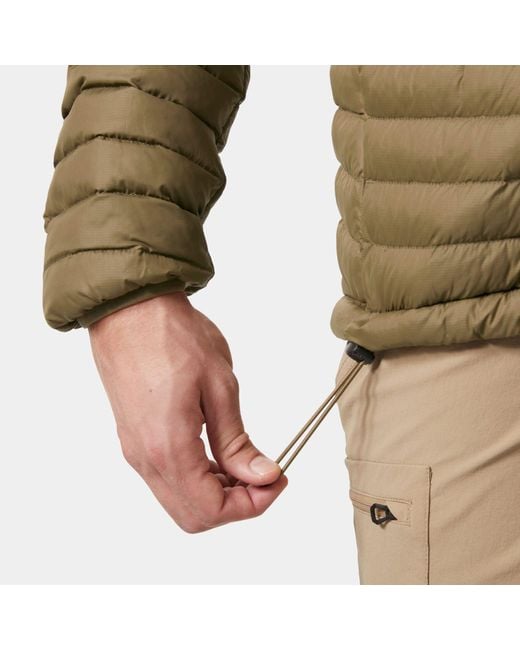 Helly Hansen Green Sirdal Hooded Insulator Jacket for men