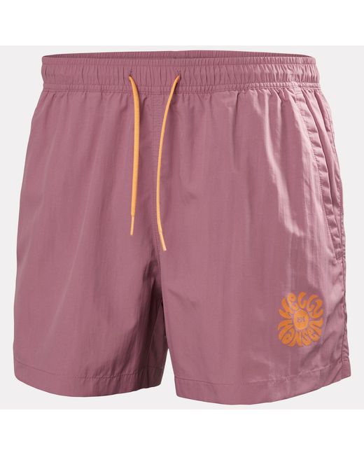 Helly Hansen Pink Cascais Trunk 4.5" for men