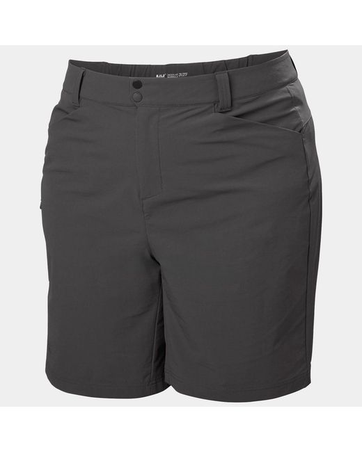 Helly Hansen Gray Brona Softshell Plus Shorts Damen