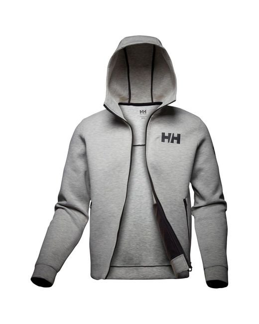 Helly Hansen Hp Ocean Sailing Full-zip Jacket 2.0 Grey in Gray for Men |  Lyst