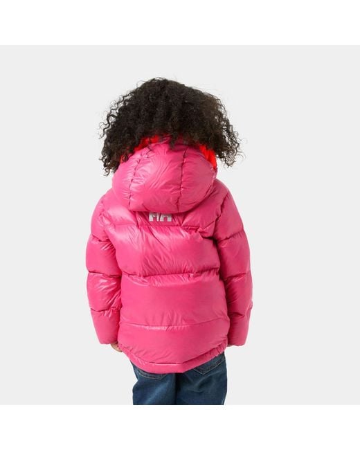Helly Hansen Red Kids' Isfjord Down Winter Jacket