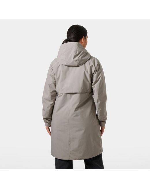 Helly Hansen Gray Lily Insulated Raincoat