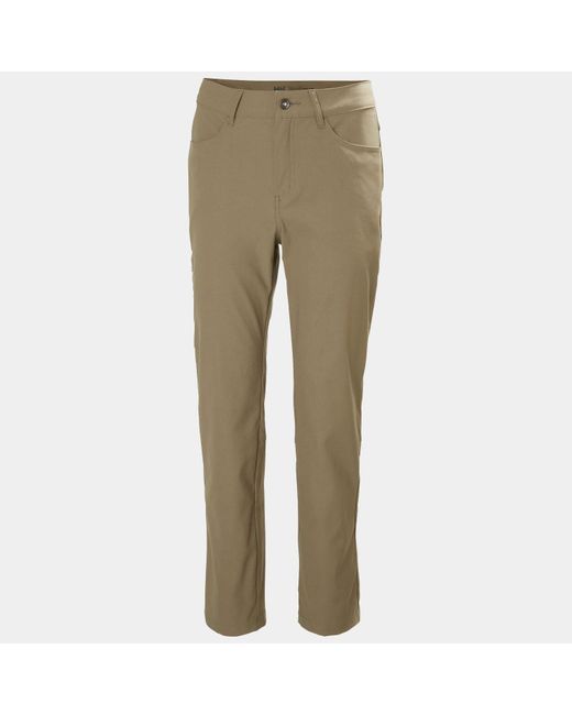 Holmen 5 Pocket Pants 2.0 Mujer Helly Hansen de color Green