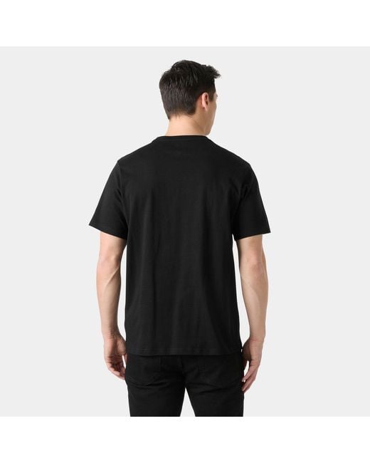 Helly Hansen Black 2-Pack Hh Cotton T-Shirts for men