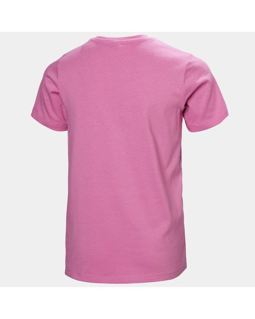 Helly Hansen Purple Hh Graphic T-Shirt Jugendliche