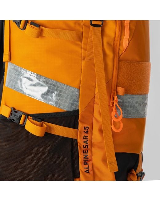 Helly Hansen Orange Alpine Sar 45 Backpack, 45L Std