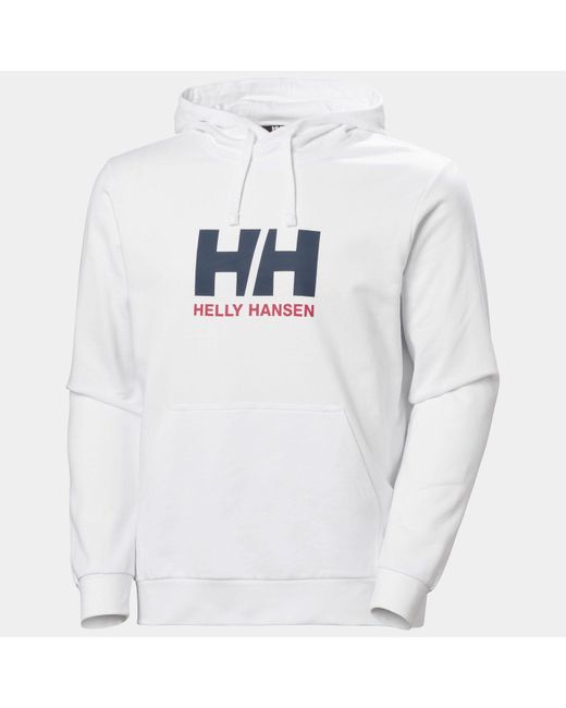 Helly Hansen Gray Hh Logo Hoodie for men