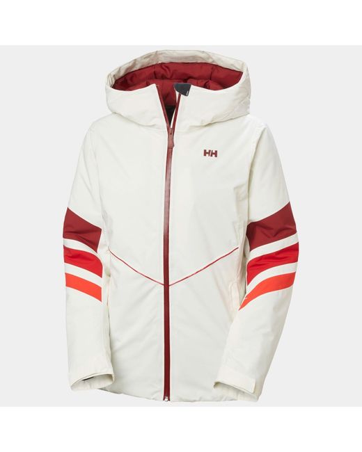 Helly Hansen White Panorama Insulated Jacket