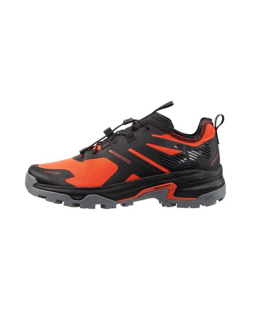 Helly Hansen Red Ridgeflyer Quick-Lace Hiking Shoes for men