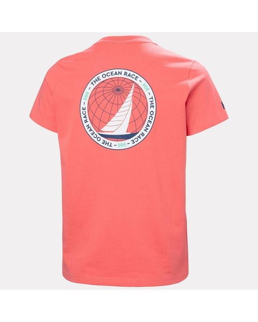 Helly Hansen Red The Ocean Race T-Shirt