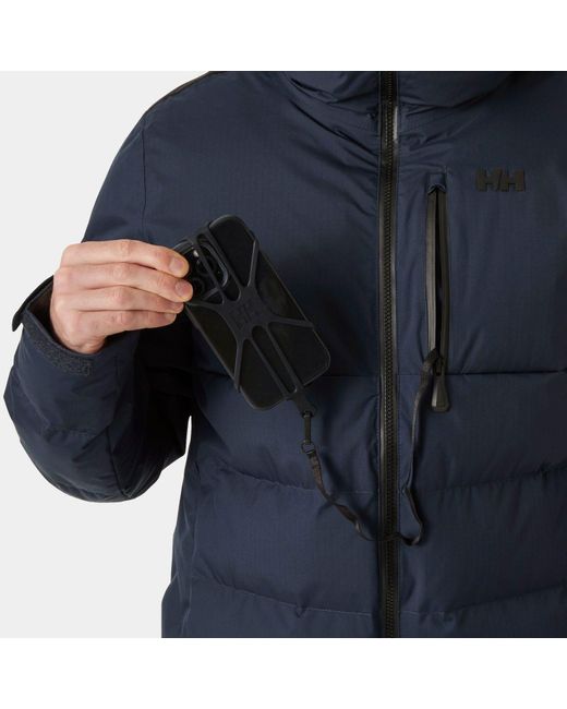 Helly Hansen Blue Kvitfjell Race Puffy Ski Jacket for men