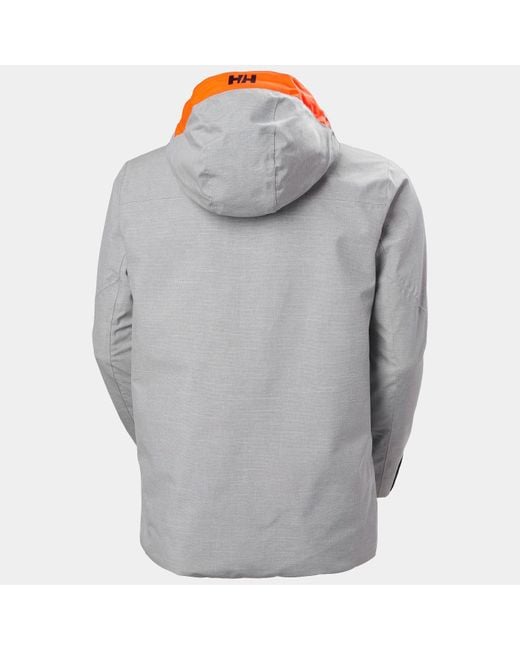Helly Hansen Gray Garibaldi 2.0 Waterproof Ski Jacket for men