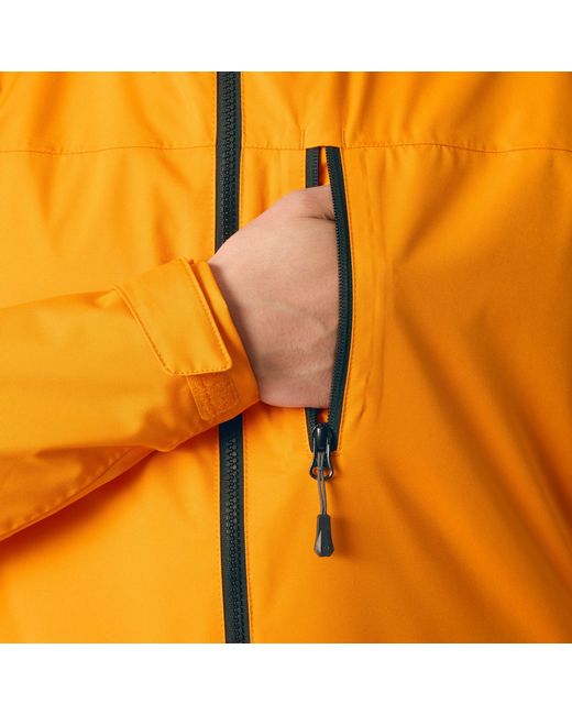 Helly Hansen Orange Crew Hooded Midlayer Jacket 2.0 for men