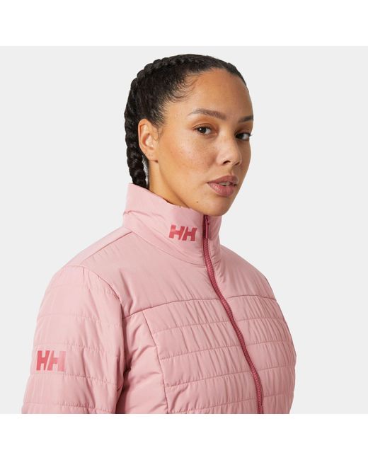 Crew Insulated Giacca Da Vela 2.0 Rosa di Helly Hansen in Red