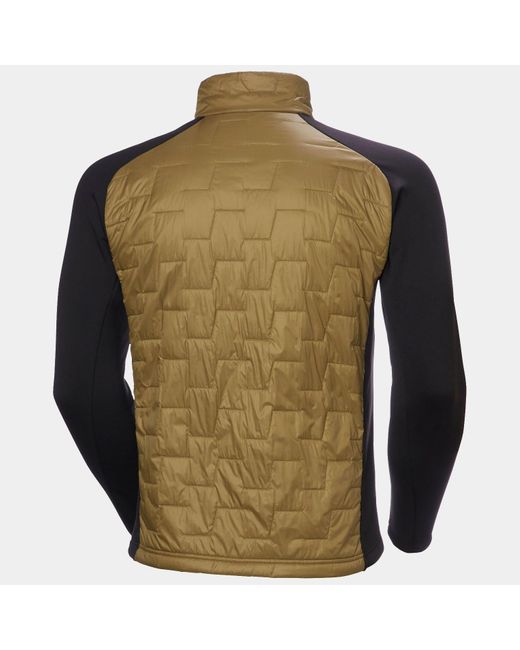 Helly Hansen Green Lifaloft Hybrid Lightweight Insulator Jacket for men