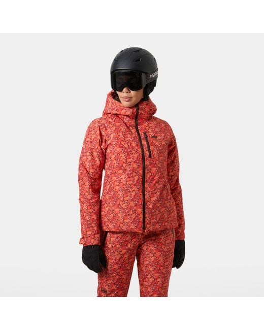 Helly Hansen Red Val-D'Isère 3.0 Jacket