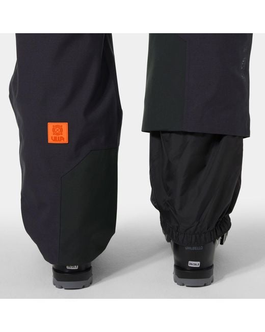 Helly Hansen Black Garibaldi 2.0 Classic Freeride Ski Trousers