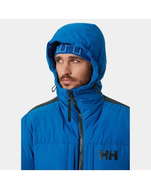 Helly Hansen Blue Men's Patrol Puffy Insulated Jacket Mens for men