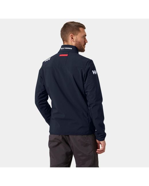 Helly Hansen Blue Crew Softshell Weatherproof Jacket 20 for men