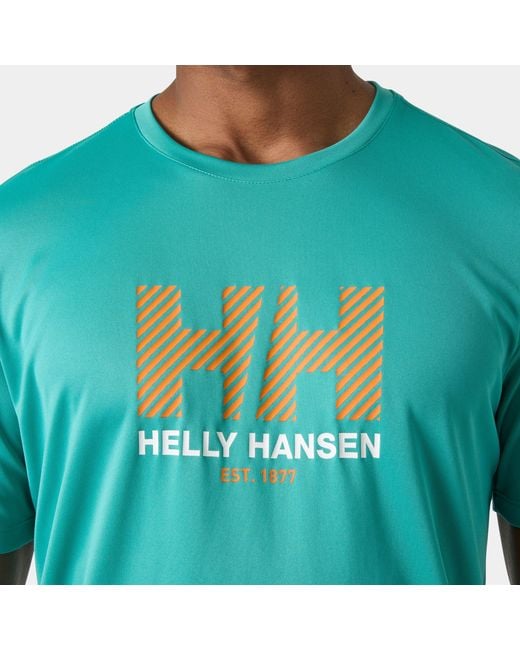 Helly Hansen Green Tech Graphic T-Shirt 2.0 for men