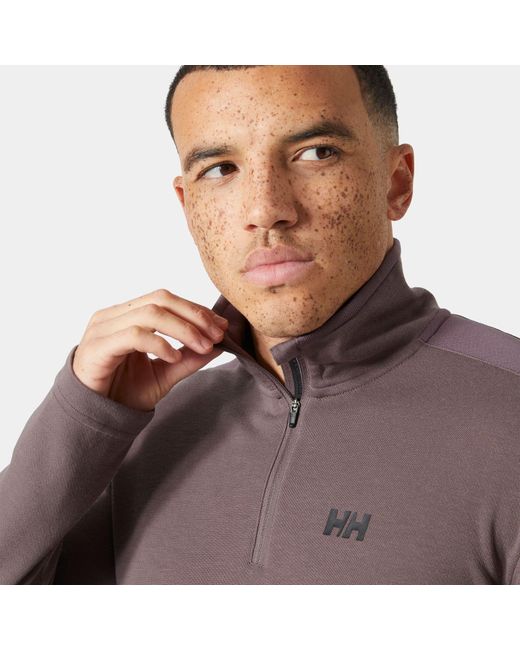 Helly Hansen Purple Hp Half-Zip Pullover 2.0