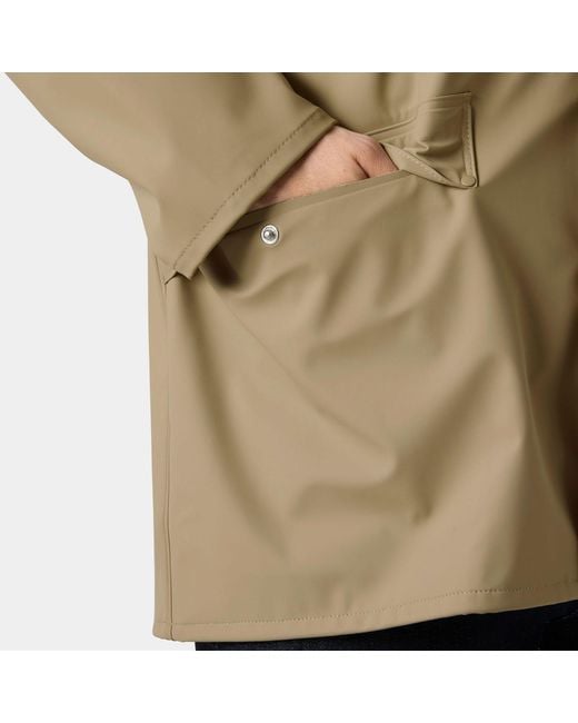 Helly Hansen Blue Moss Block Coat for men