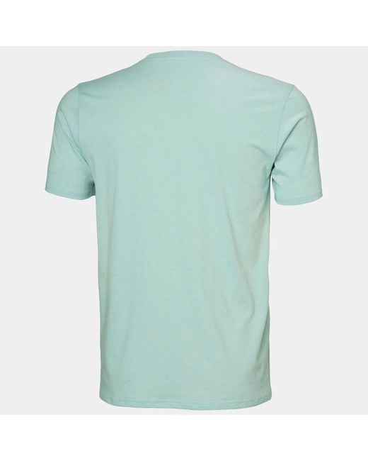 Helly Hansen Blue Hh Tech Logo T-Shirt for men