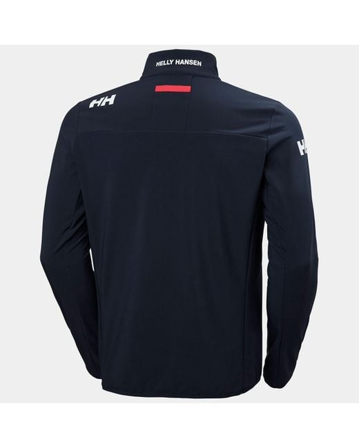 Helly Hansen Blue Crew Softshell Weatherproof Jacket 20 for men