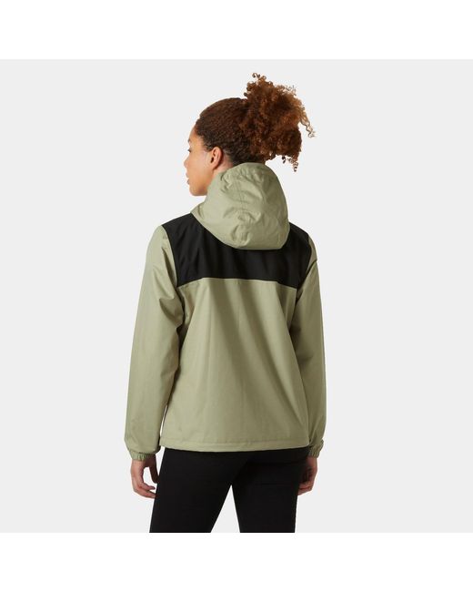 Helly Hansen Green Vancouver Rain Jacket